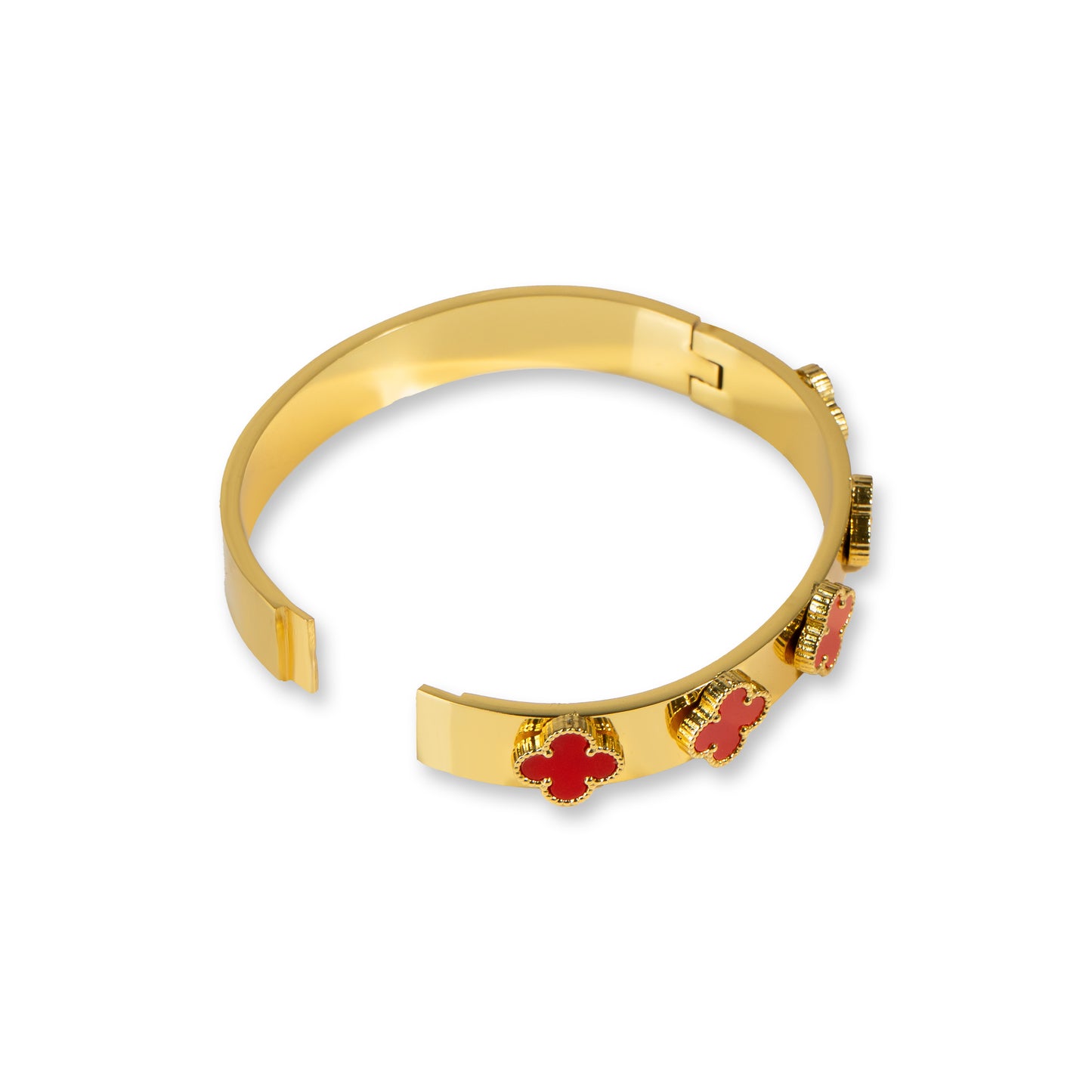 Scarlet Clover Bracelet