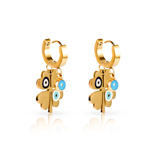 Amayra Lucky Eye Earrings