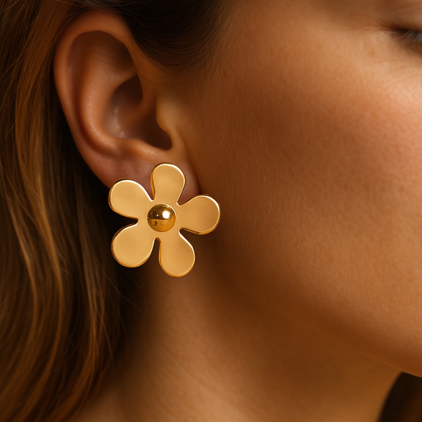 Dainty Flower Earrings