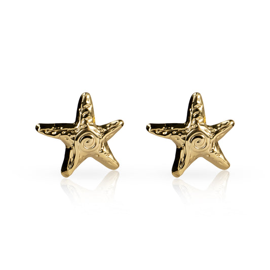 Spirally StarFish Earrings