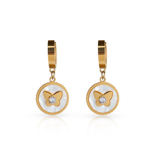 Butterfly Lux Hoops