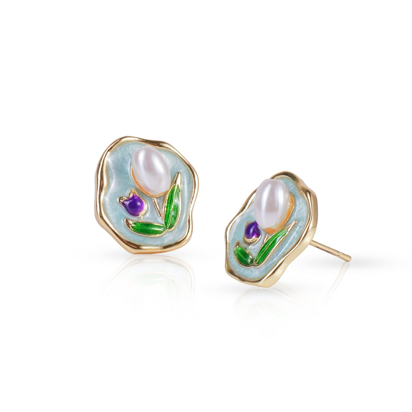 Amora Bloom Studs