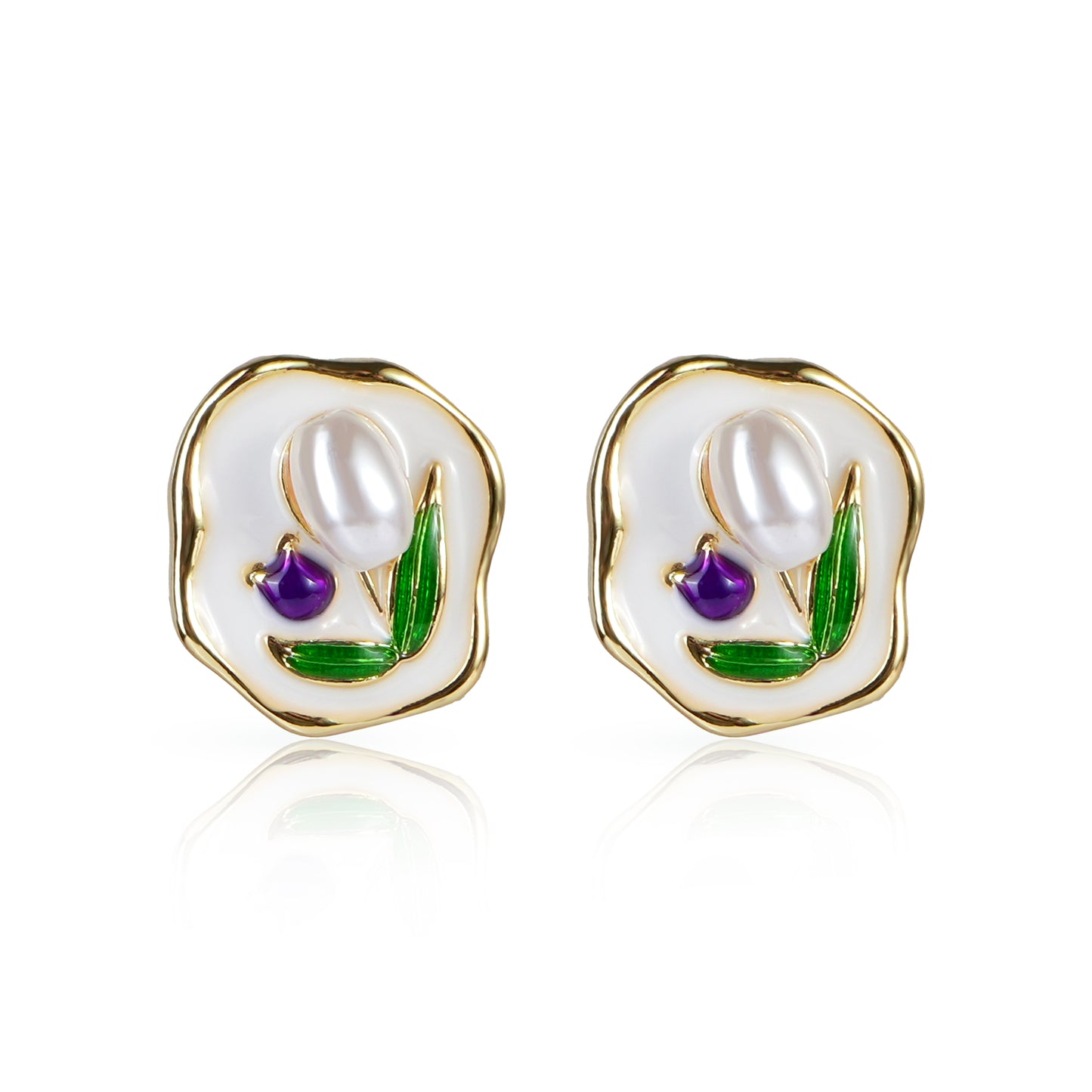 Amora Bloom Studs