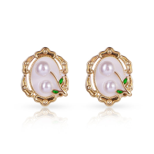 Twin Lily Studs