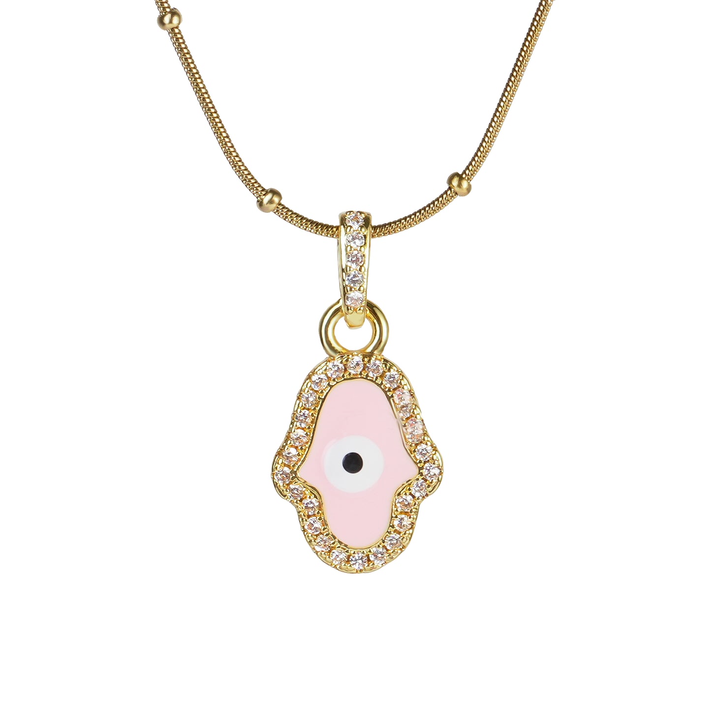 Noor Nazar Charm Necklace