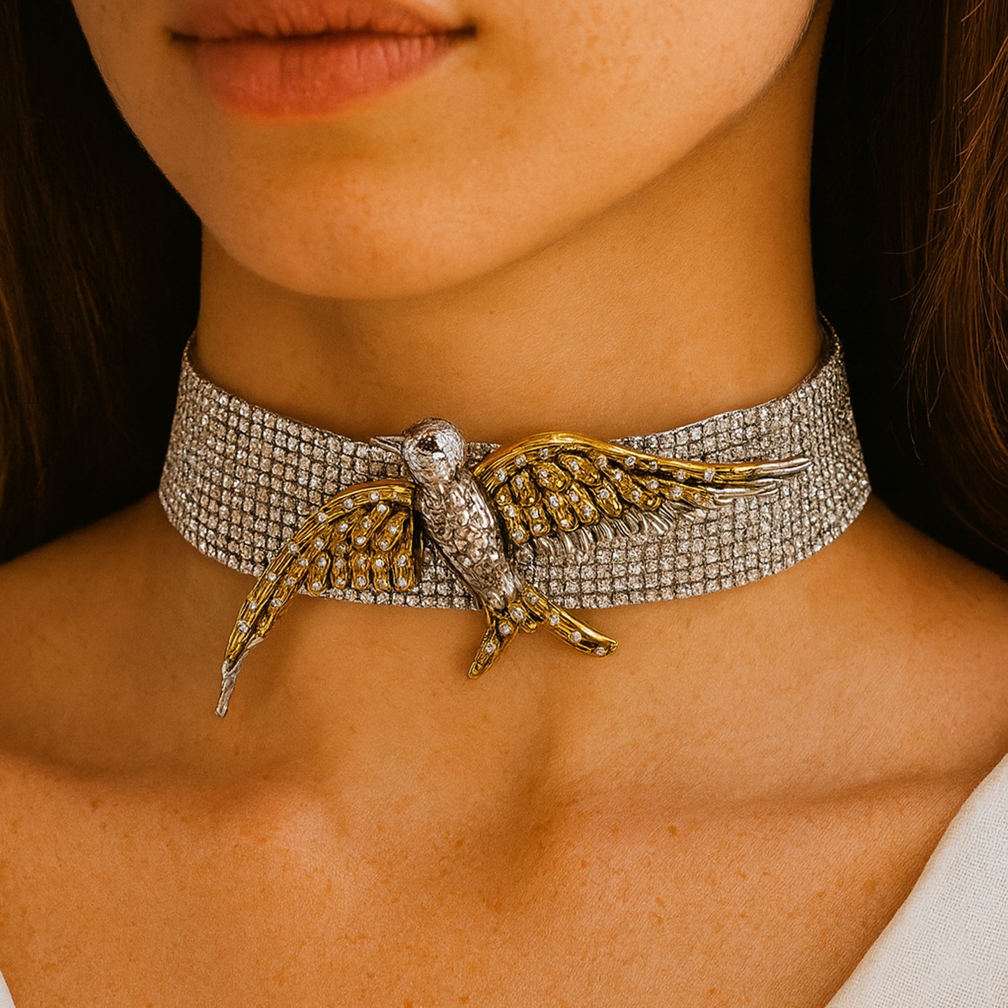 Celestial Sparrow Necklace