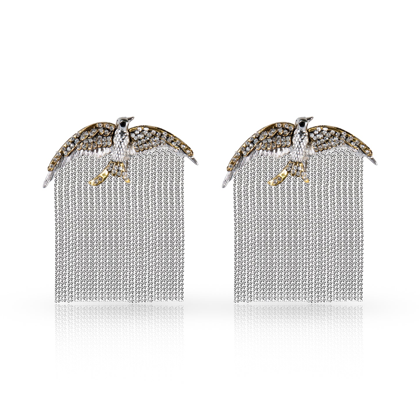 Celestial Sparrow Fringe Earrings