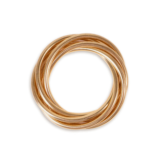 Twist & Wear Chain Bracelet : Gold