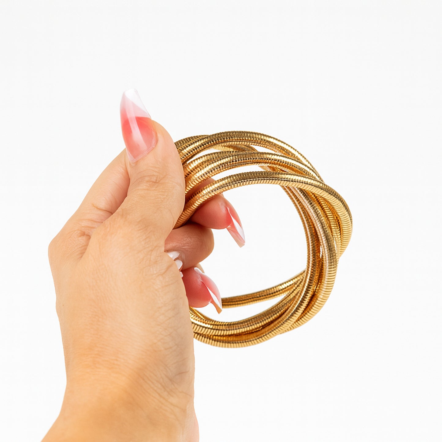 Twist & Wear Chain Bracelet : Gold