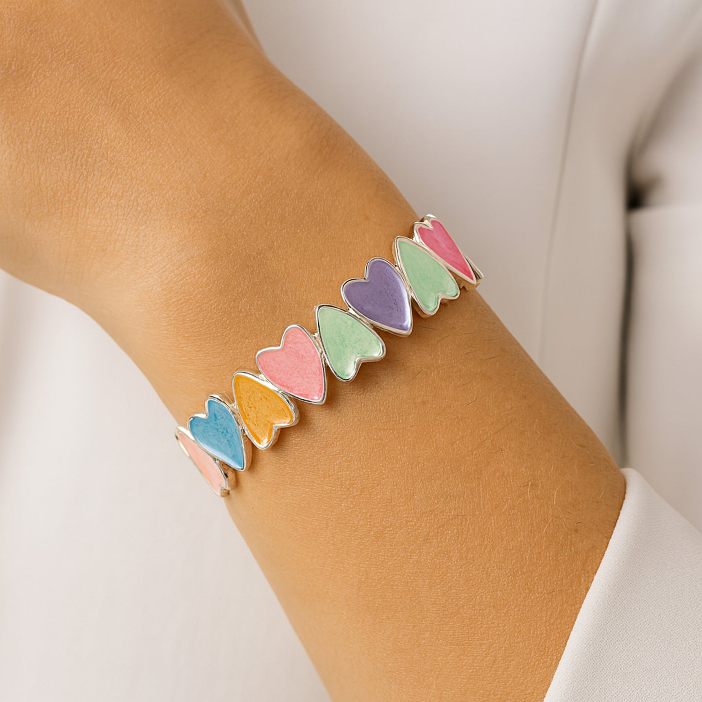 Candy Hearts Bracelet