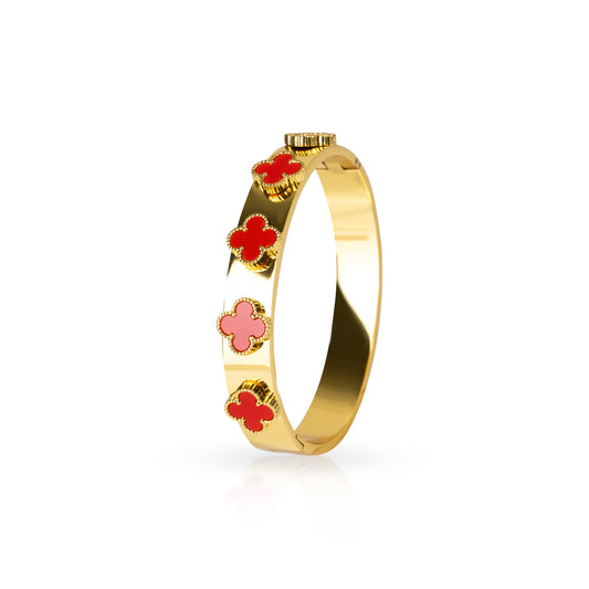 Scarlet Clover Bracelet