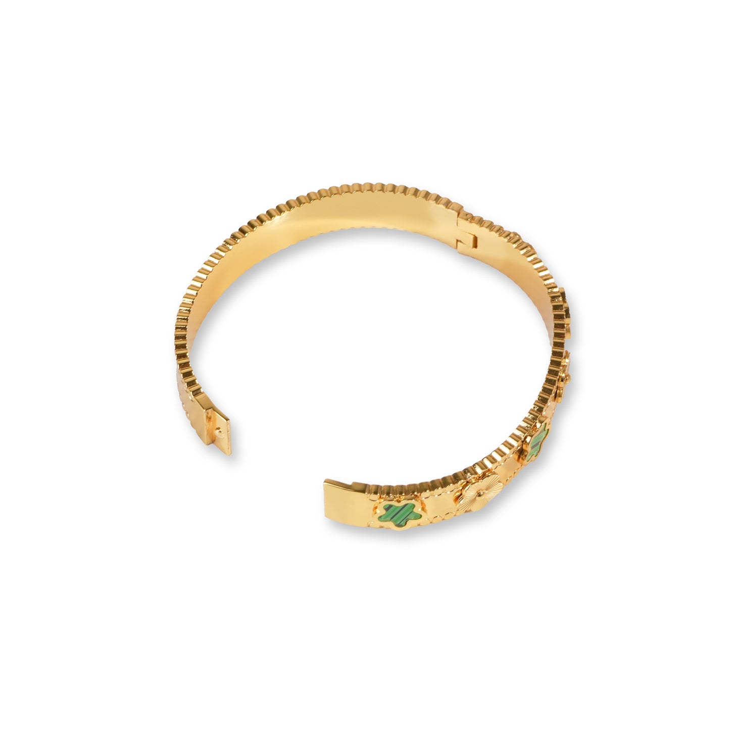 Emerald Clover Bracelet