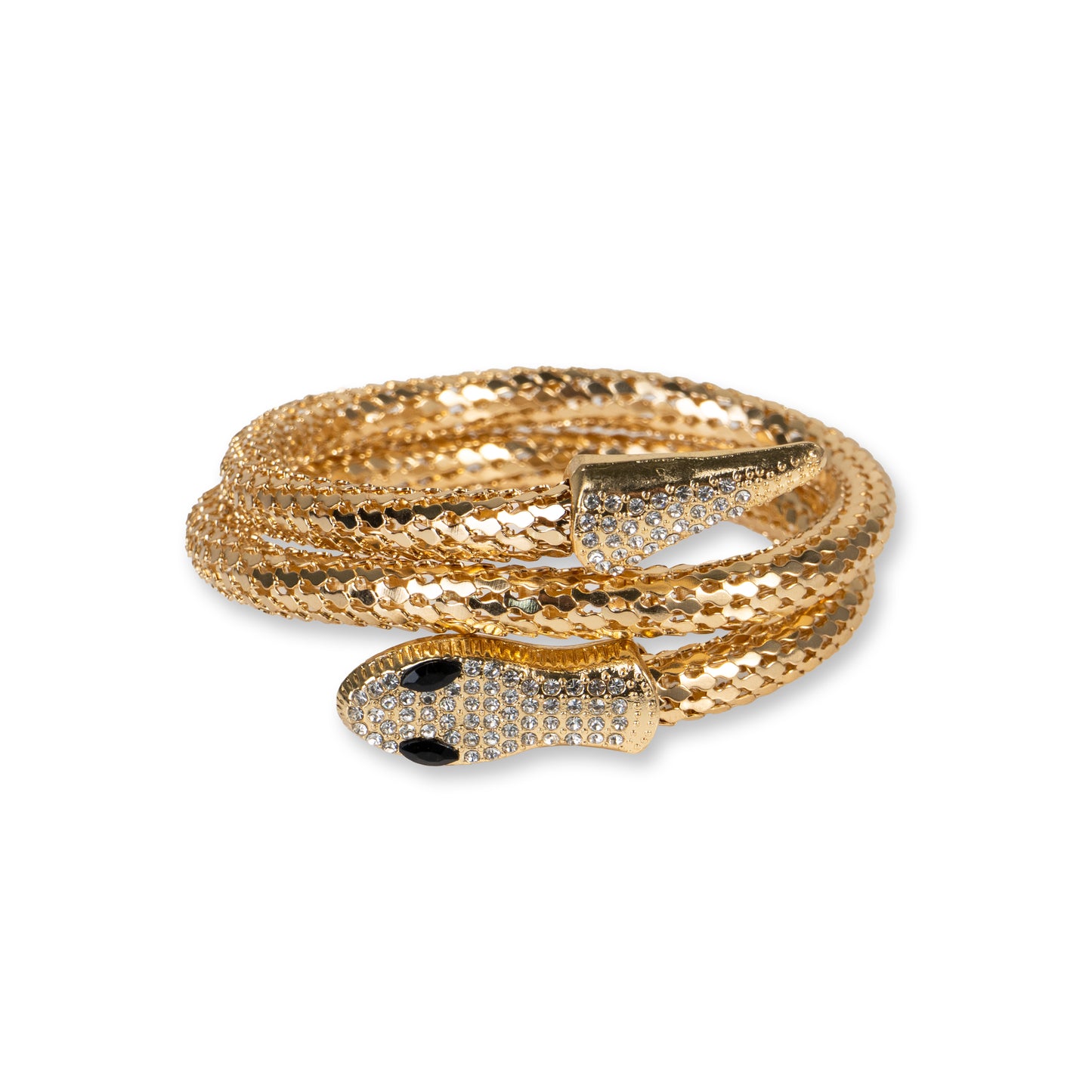 Serpent Luxe Wrap Bracelet
