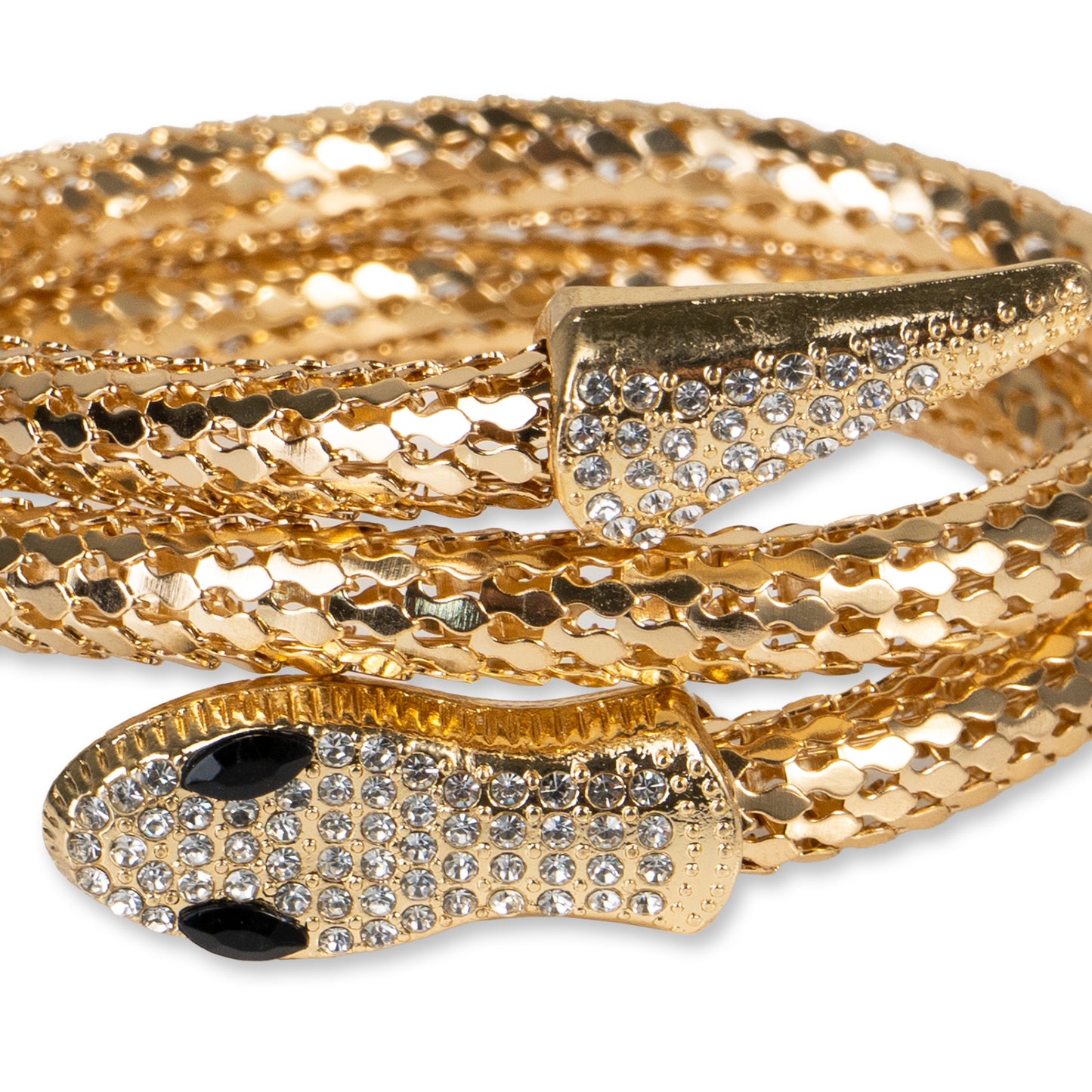 Serpent Luxe Wrap Bracelet